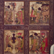 Scenes from the legend of St. Maurice. Panel from the wing of an altarpiece, circa 1433-35. Wood, 190 by 175 cm.
St. Nicholas choir, Jüterbog, Germany